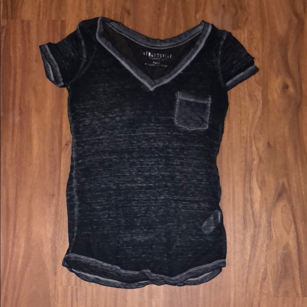 Black vneck